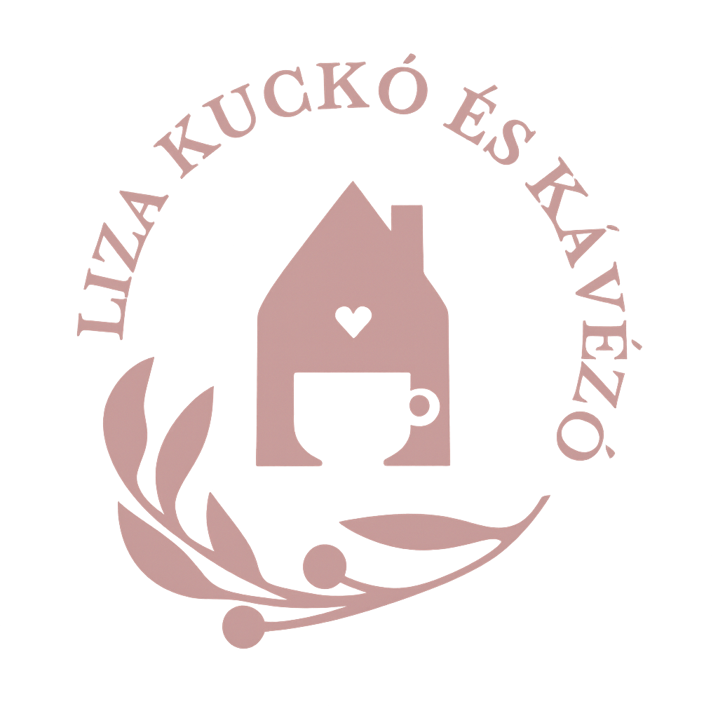 Liza Kuckó és Kávézó logó